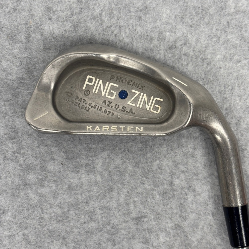Ping Zing Blue Dot Single 1 Iron Karsten JZ Steel Shaft Golf Pride Grip RH